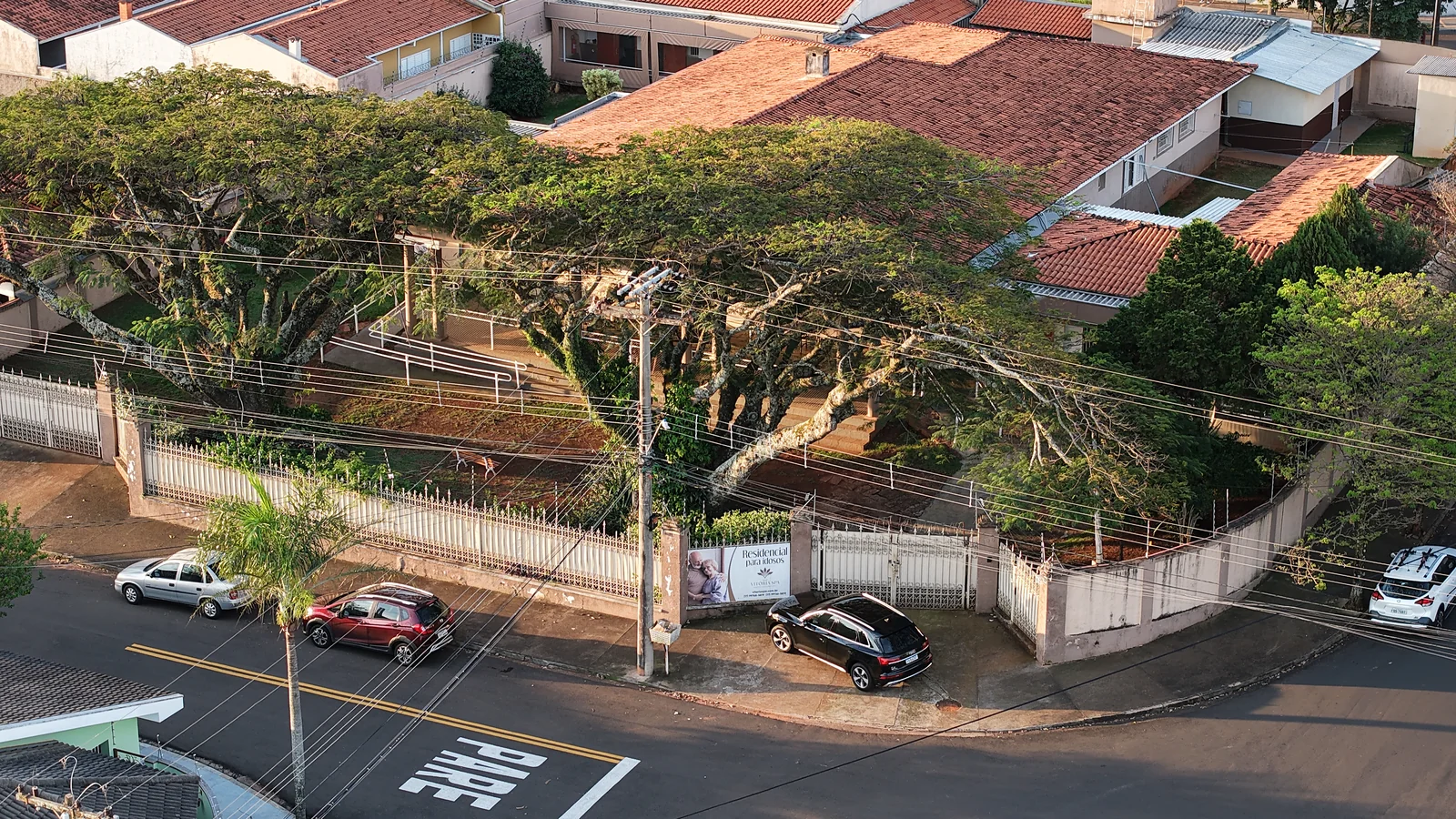 Vista aérea da unidade Portal do Sol, em São Carlos/SP